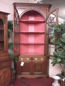 Victorian Corner Cupboard