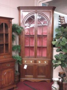 Antique Corner Cupboard