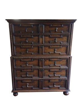 william and mary antique chest