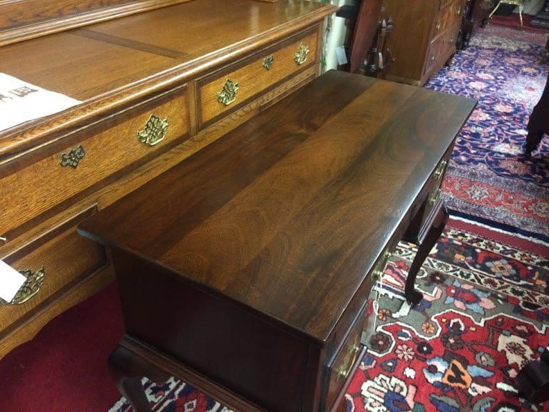 Antique Mahogany Desk Paine Furniture Company Bohemian S Antique