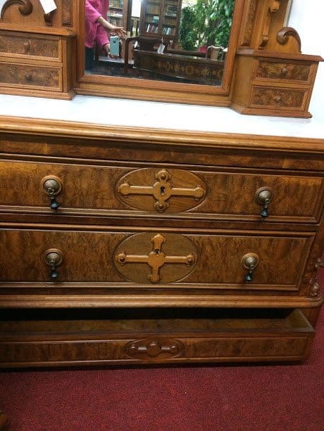 Antique Dresser With Mirror Marble Top Dresser Bohemian S Antiques