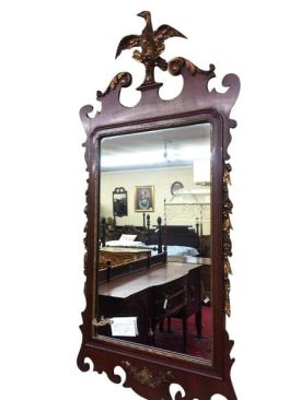 vintage Chippendale mirror