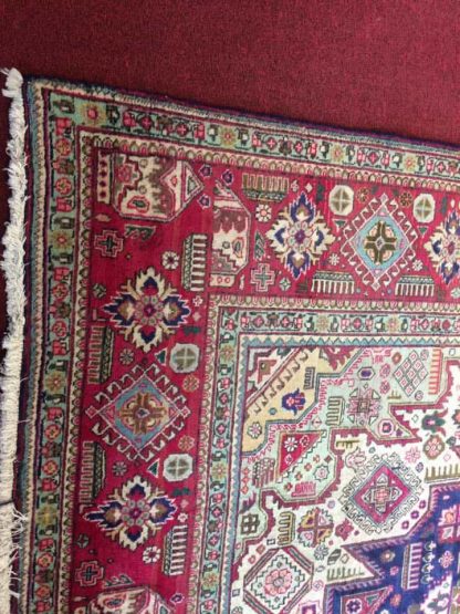 Old Persian Rug, Vintage Tabriz Rug - Image 10