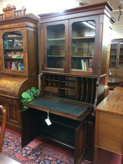 Victorian Desk, Drop Front, Secretary Desk - Image 3