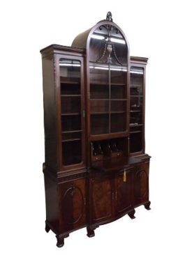 antique bookcase