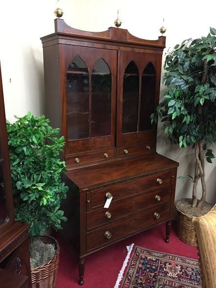 Antique Secretary Desk Federal Secretary Desk Bohemians Antiques