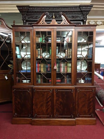 Vintage Breakfront Vintage China Cabinet Bohemian S