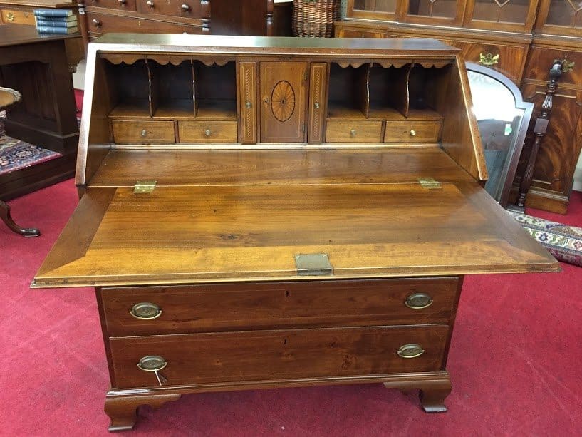 Antique Secretary Desk Federal Desk Bohemian S