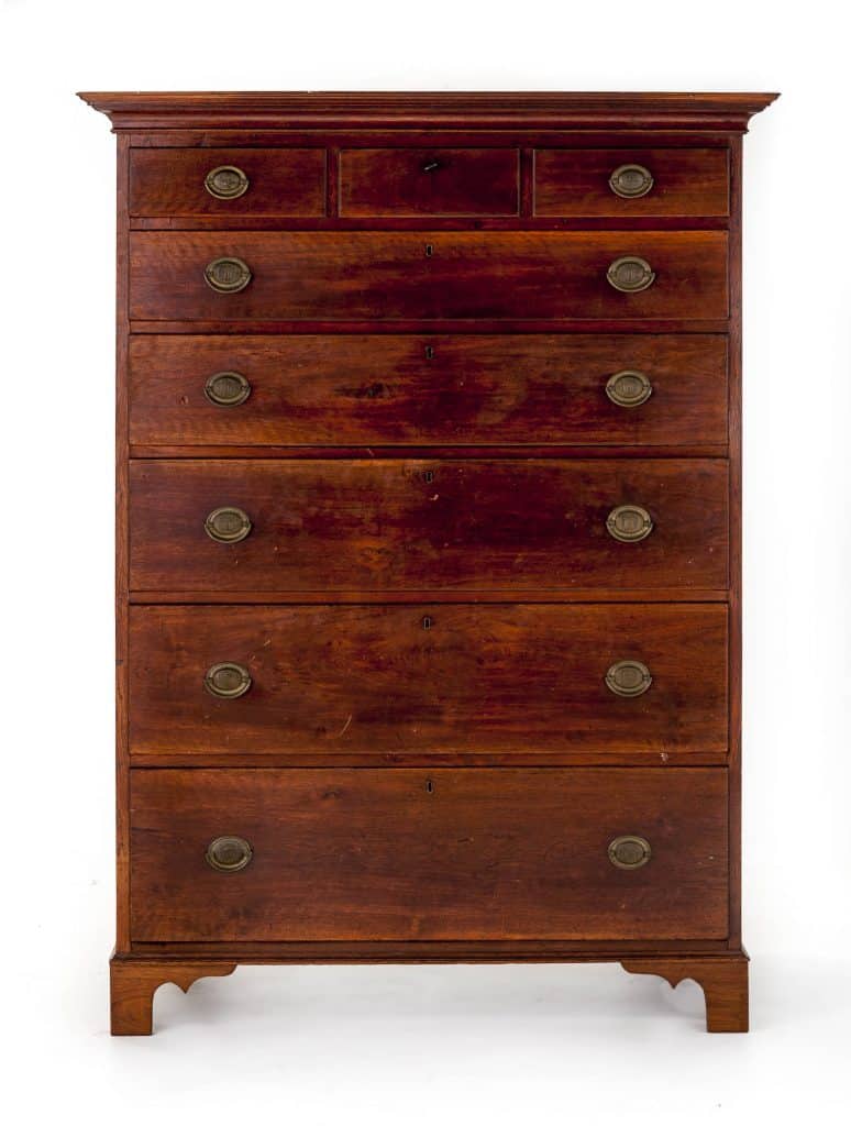 Early American Furniture Antique Chest Of Drawers From Pennsylvania