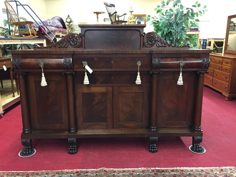 Mahogany Empire Style Buffet