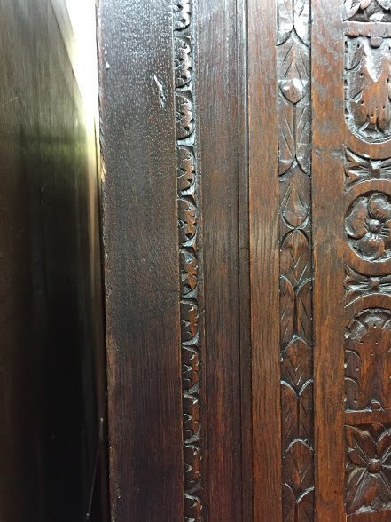 carved french cabinet