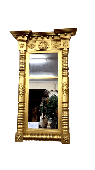 Antique Gilded Mirror