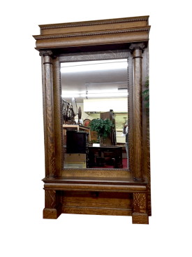 Antique Full Length Wall Mirror