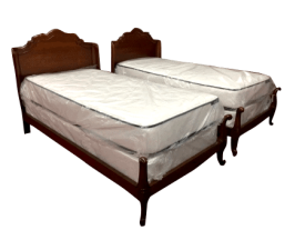 vintage twin beds