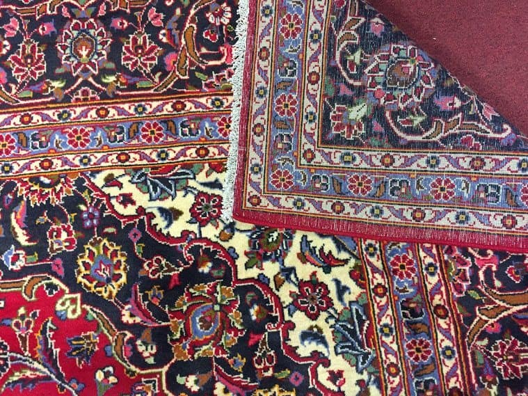 Persian Rug 9 by 14 - Kashan What is it Worth?