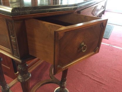 Vintage Marble Top Credenza "Sold" - Image 2