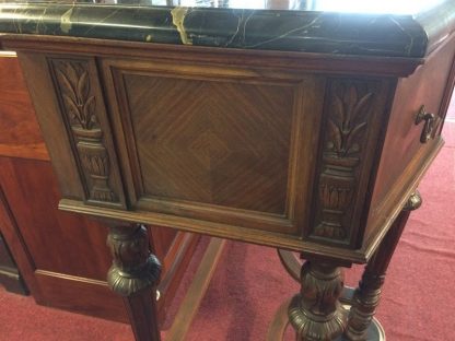 Vintage Marble Top Credenza "Sold" - Image 12