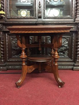 Carved Victorian Table