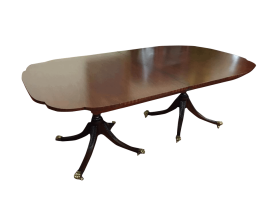 kindel furniture mahogany table
