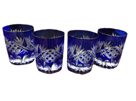 Blue Bohemian Glasses