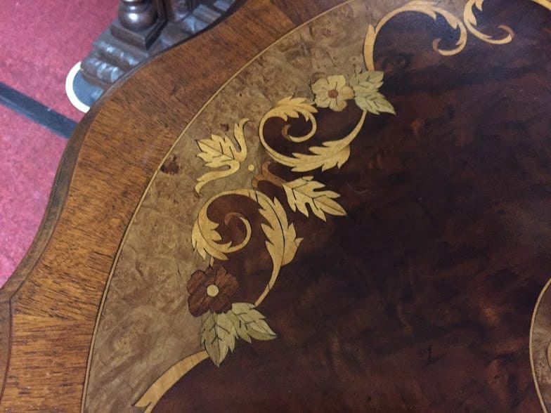 Inlaid French Table