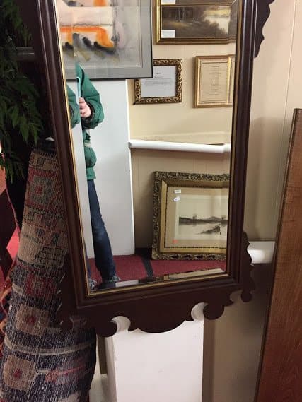 Vintage Mirror Chippendale Style