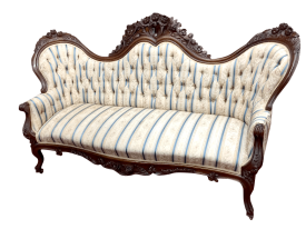 Rococo Antique Victorian Sofa