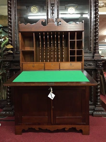 Drop Front Mahogany Secretary Desk