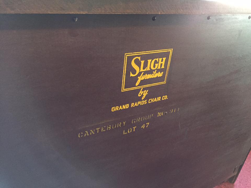 Sligh Furniture Buffet Vintage Credenza Bohemian S