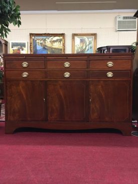 mahogany buffet sideboard