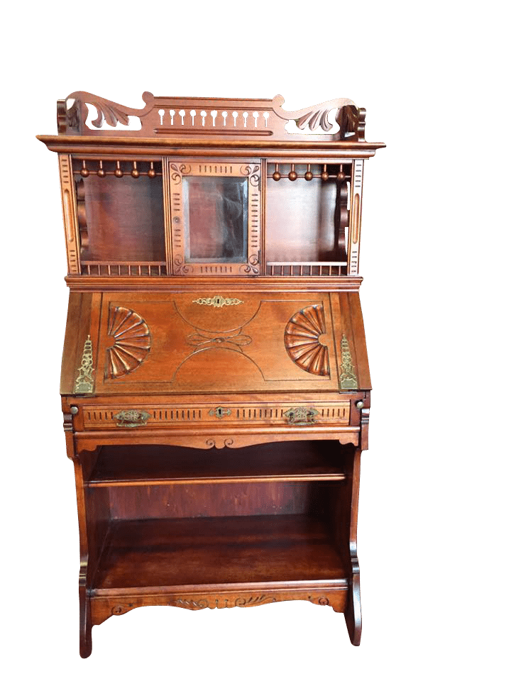 Antique Desks Secretary, How To Identify Antique Secretary Desk With Hutch