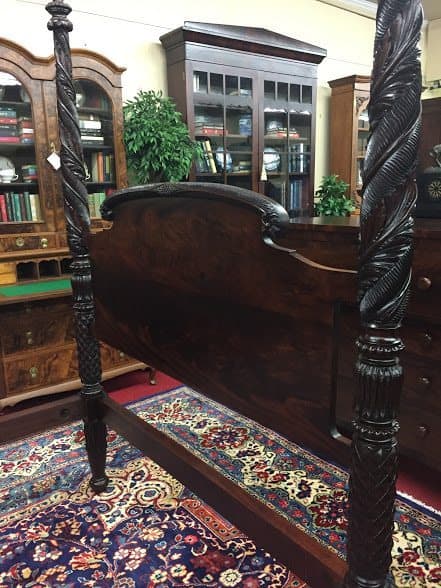 antique federal bed