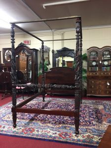 antique poster bed