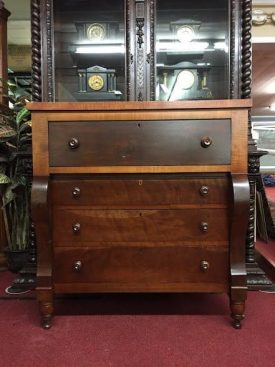 Tiger Maple and Cherry Chest