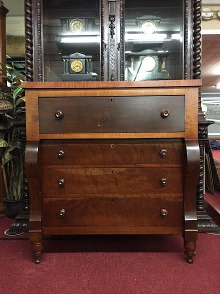 Antique Dresser Tiger Maple Cherry Bohemian S