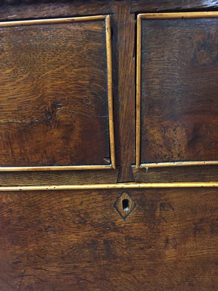Antique Oak William and Mary Chest