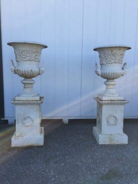 Tall Garden Urns