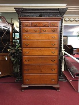 Antique tall chest