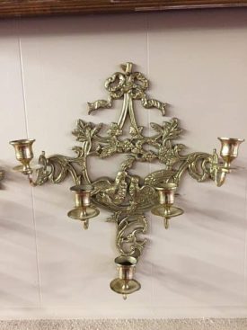 Brass Sconce