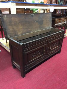 antique immigrants chest