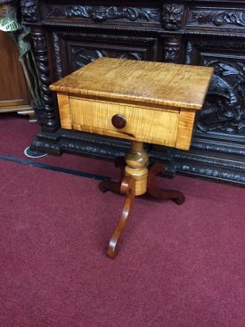 Antique Maple Side Table