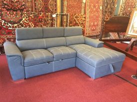 blue sectional sofa