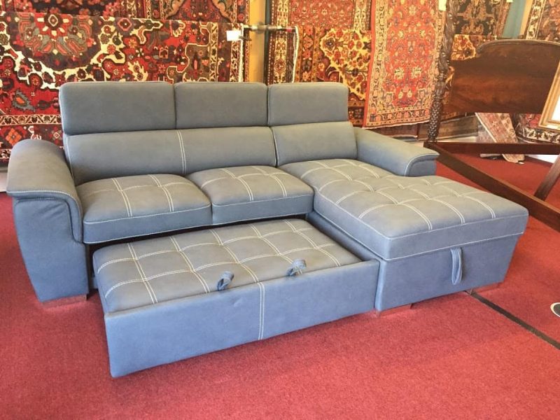 Blue Sectional Sofa