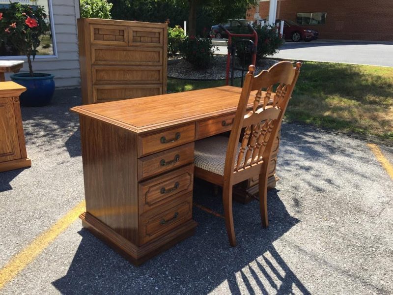 Maple Style Desk & Chair What is it Worth?