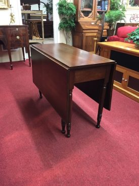 antique drop leaf table
