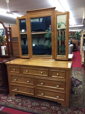 Pennsylvania House Oak Dresser with Mirror