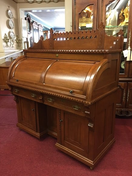 Victorian Roll Top Desk