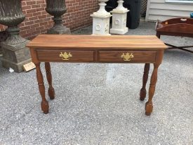 walnut sofa table