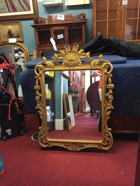 Antique Rococo Style Mirror