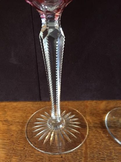 Pink Bohemian Crystal Glasses - Image 7